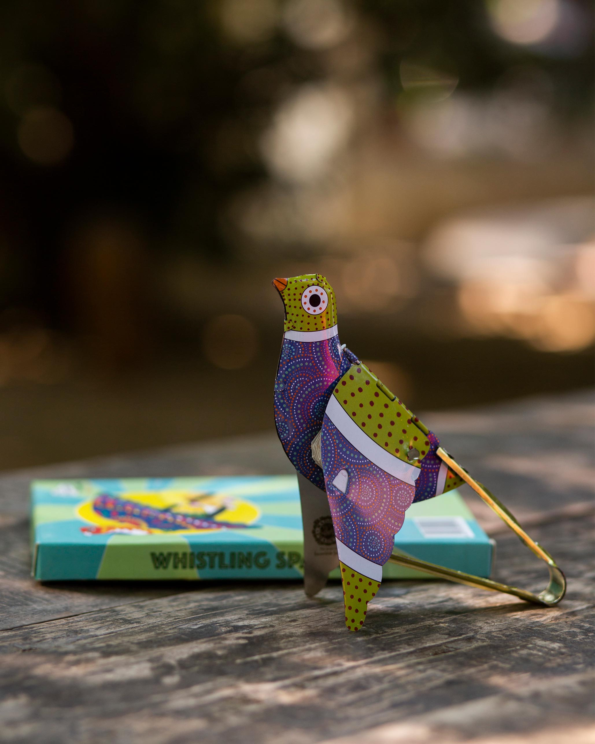 Whistling Sparrow - Purple