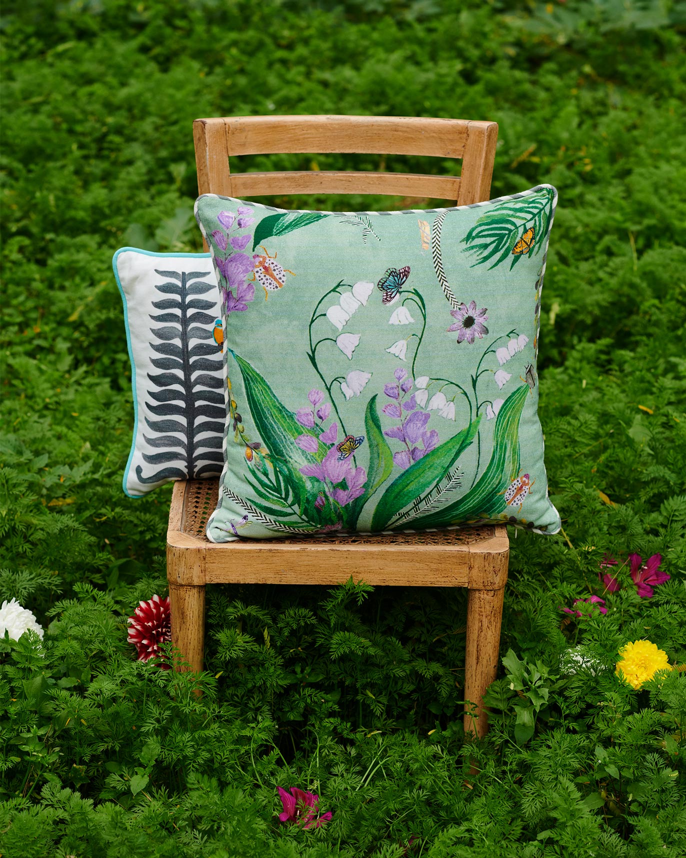 Lily of the Valley Cushion Cover