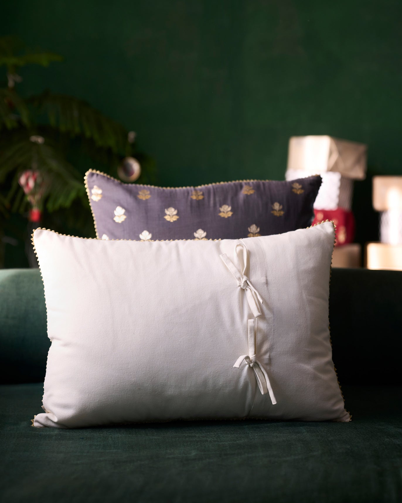 Shine On Cushion Cover - Ivory