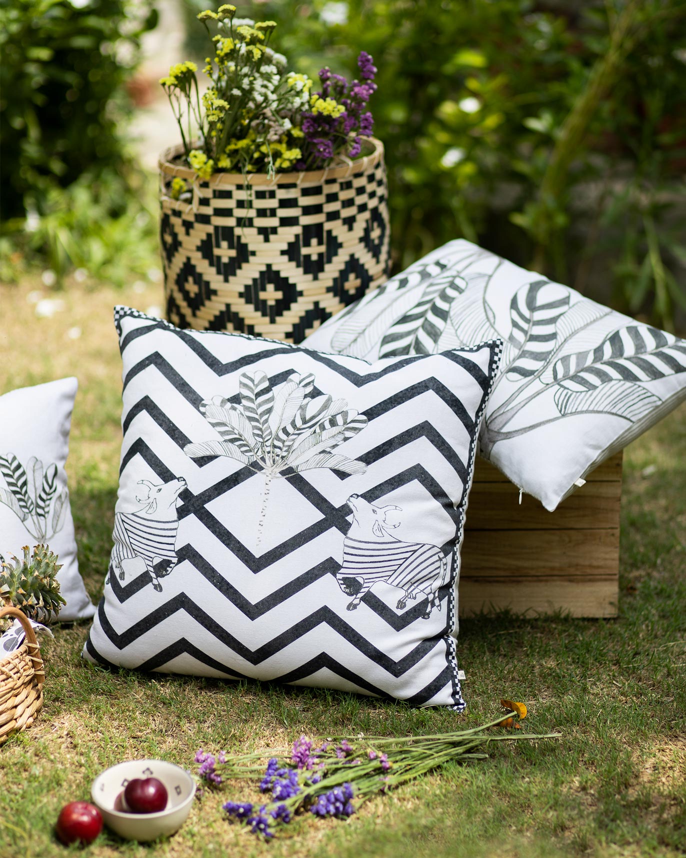 Gaiya Chevron Cushion Cover