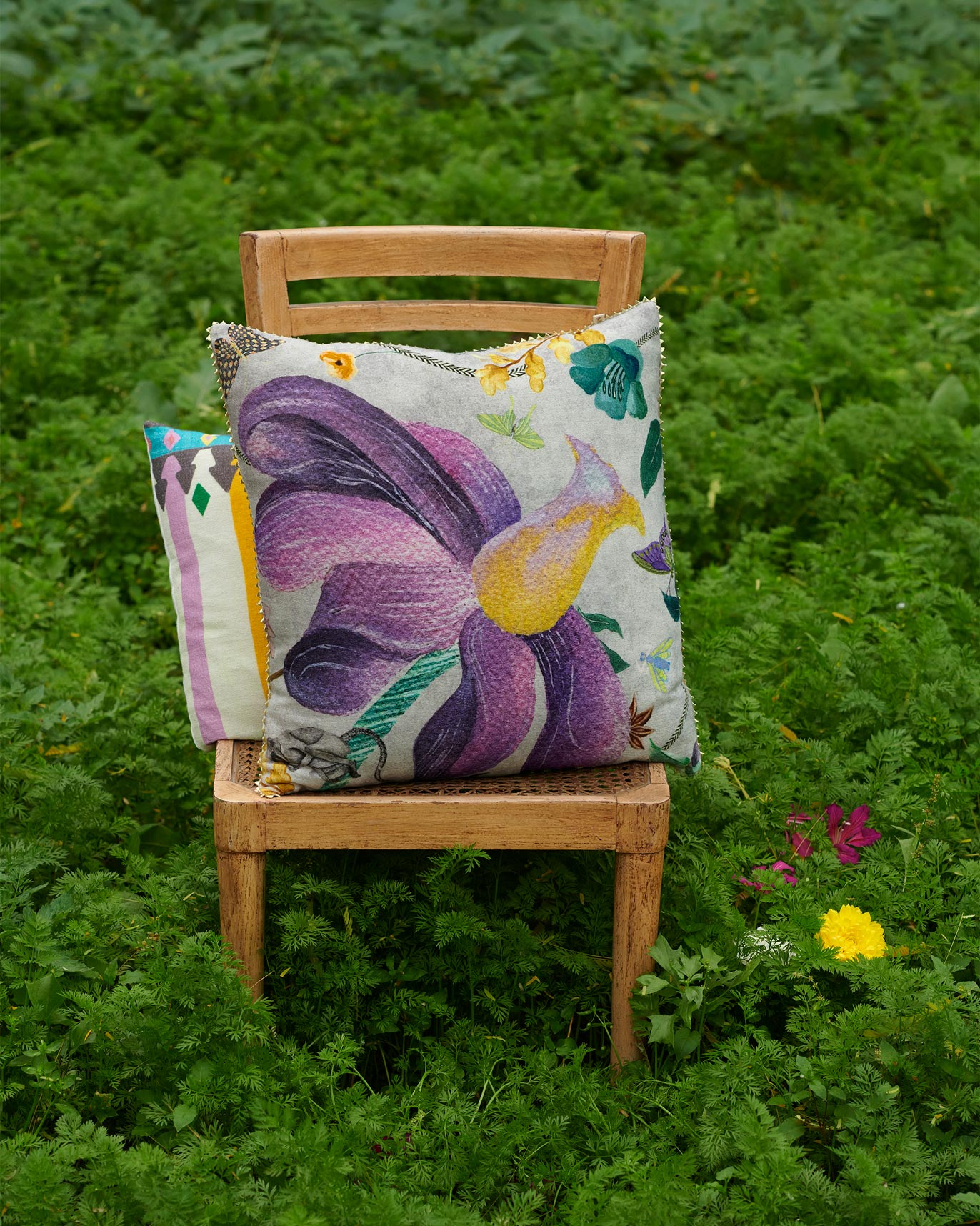 Blooming Crocus Cushion Cover