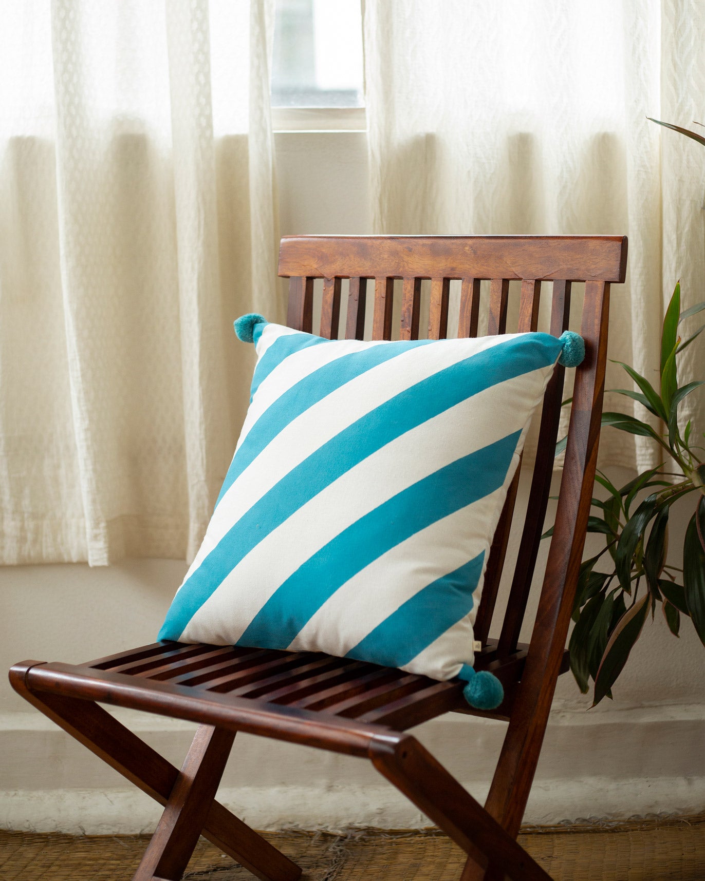 Brooke Stripe Cushion Cover