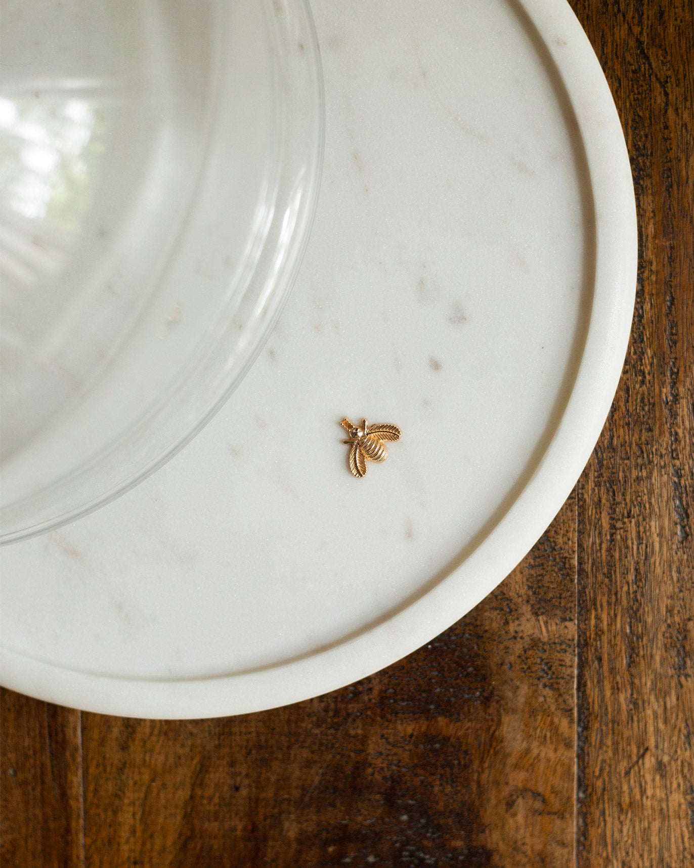 Firefly Cheese Cloche - White