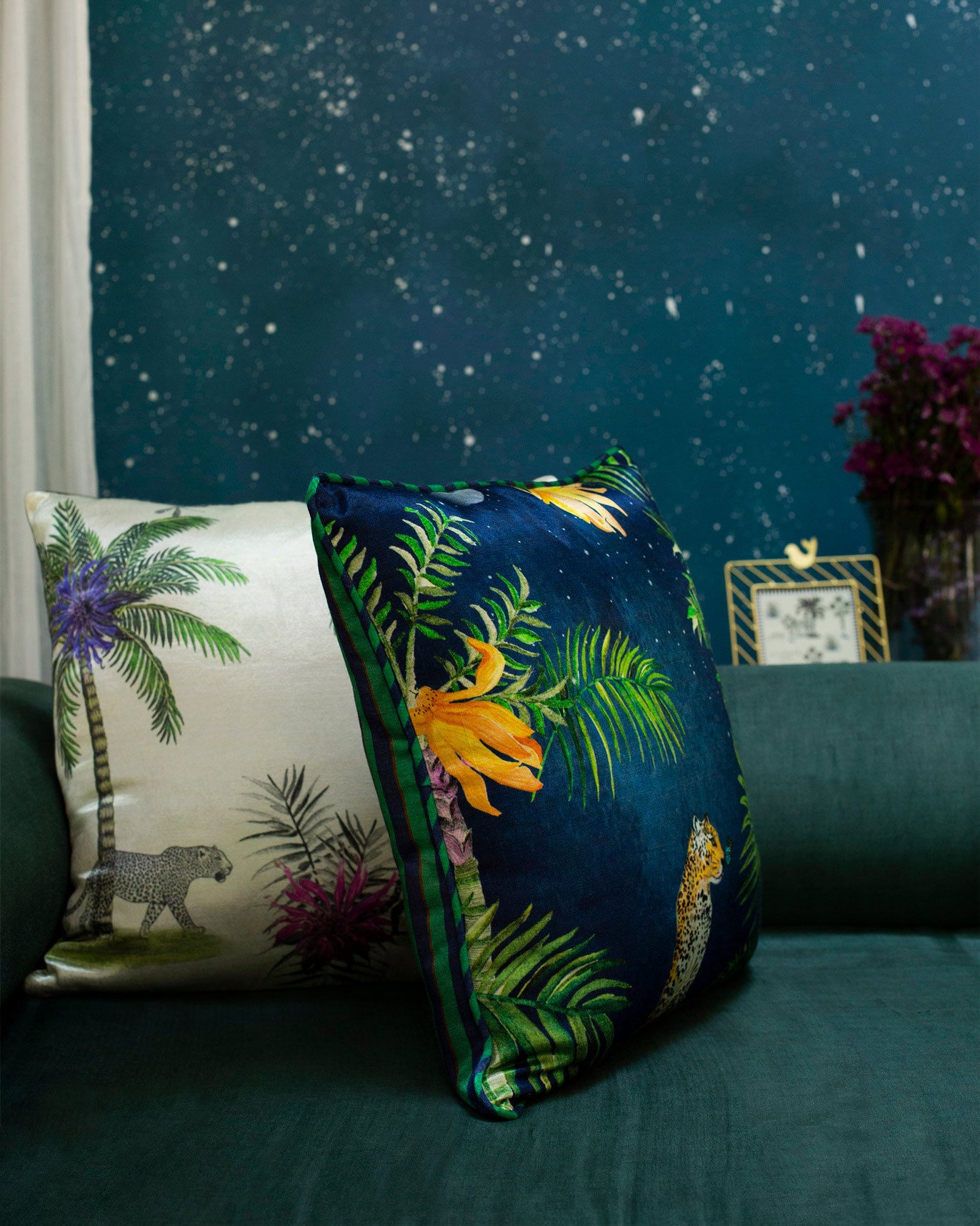 Midnight Forest Cushion Cover