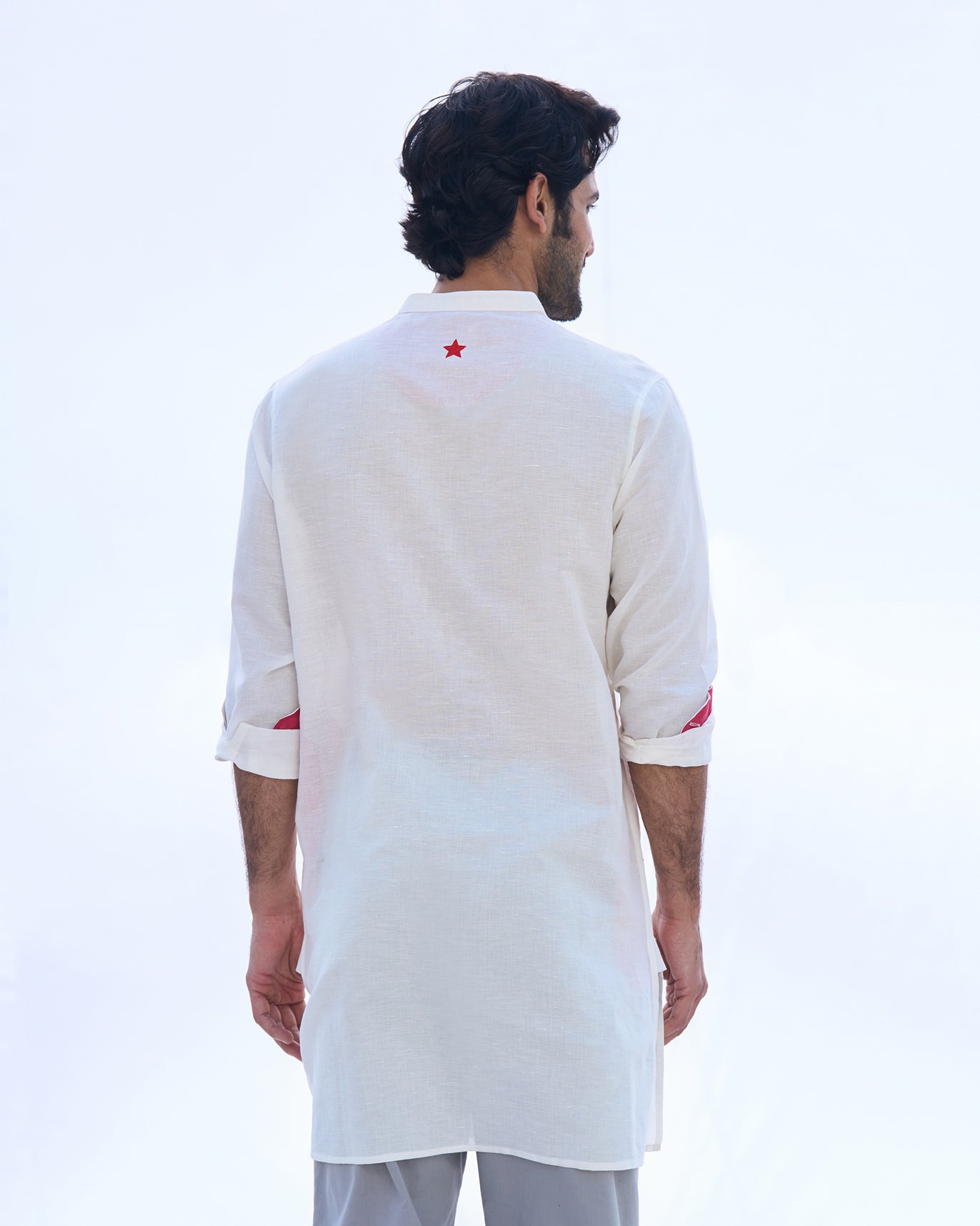 Chandni Chowk Kurta - Ivory