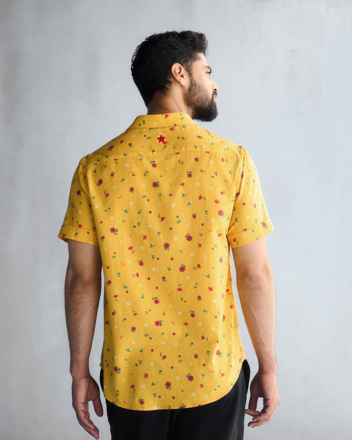 Half Sleeve Shirt - Ochre
