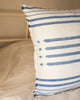 Diamond Stripe Cushion Cover - Blue