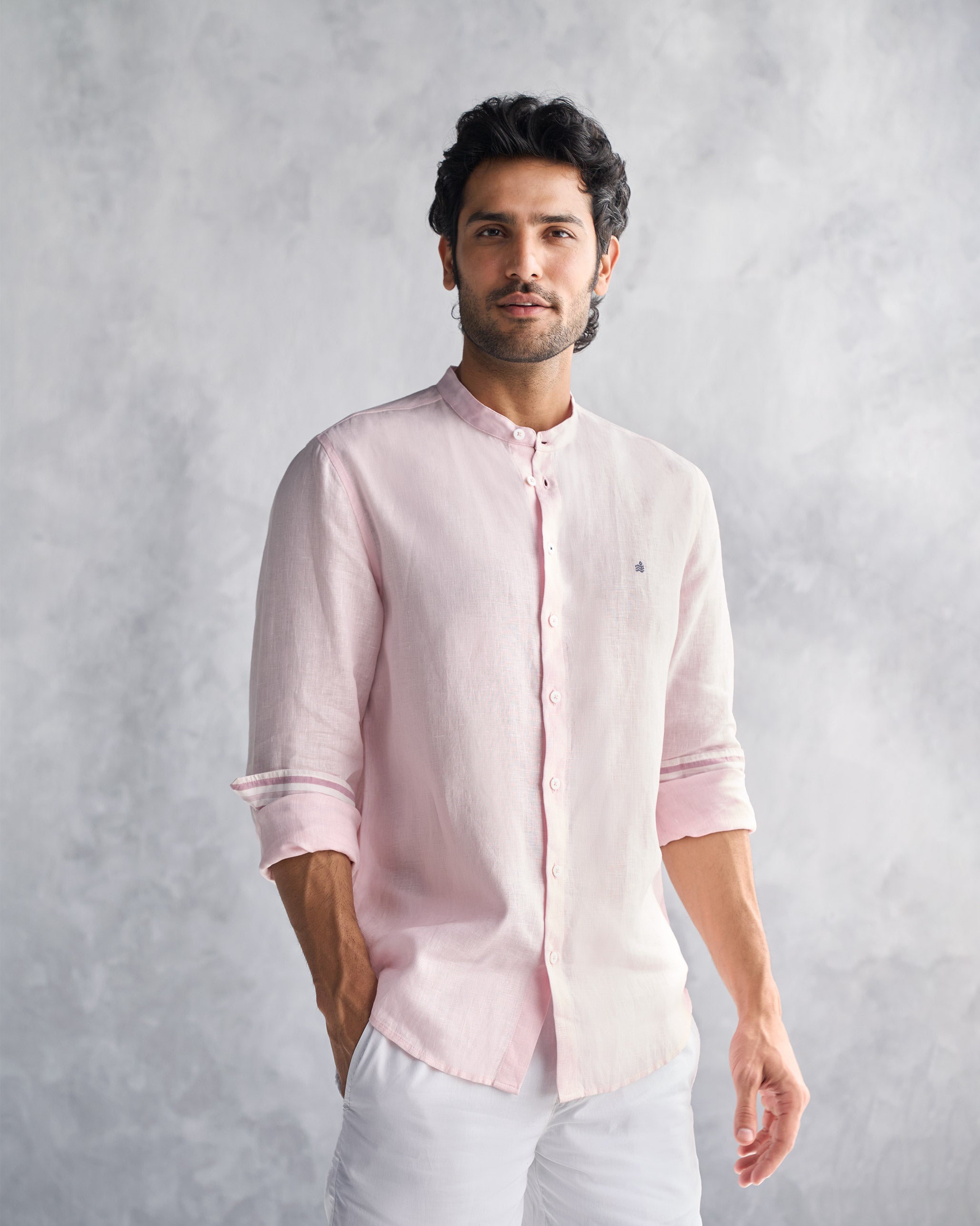 Nawab Shirt - Pink