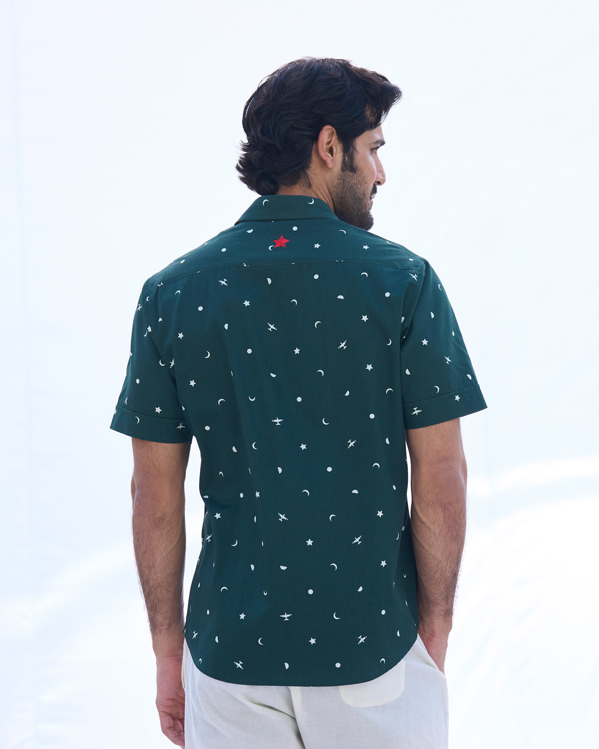 Half Sleeve Shirt - Green