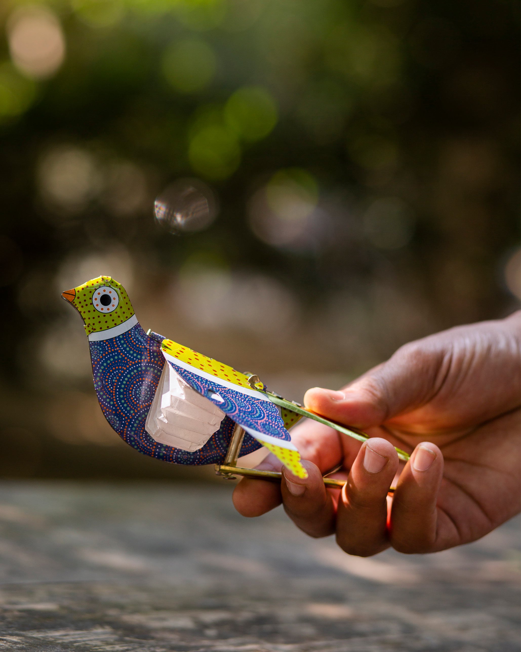 Whistling Sparrow - Purple