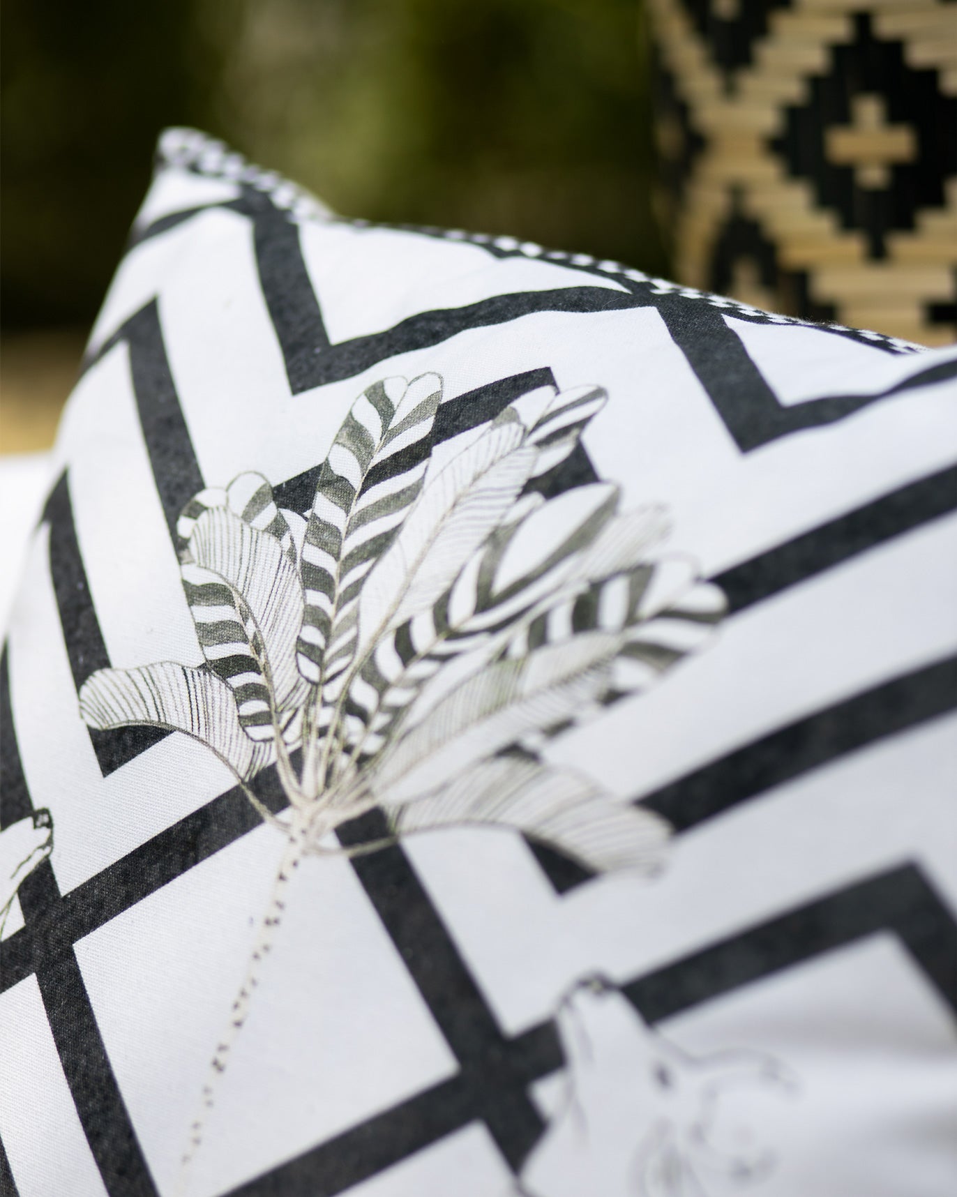 Gaiya Chevron Cushion Cover