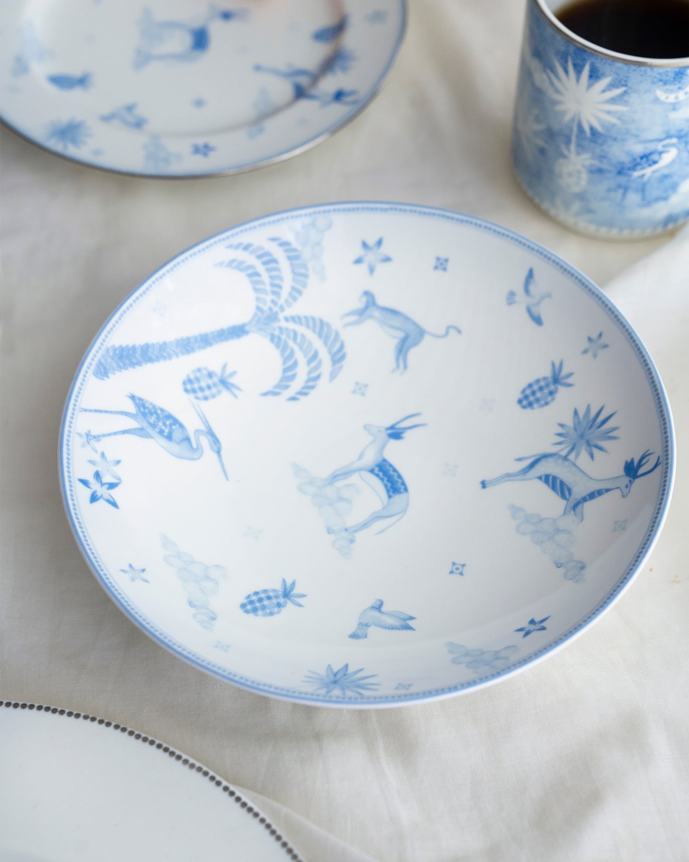 Namtso Shallow Bowl - Ivory