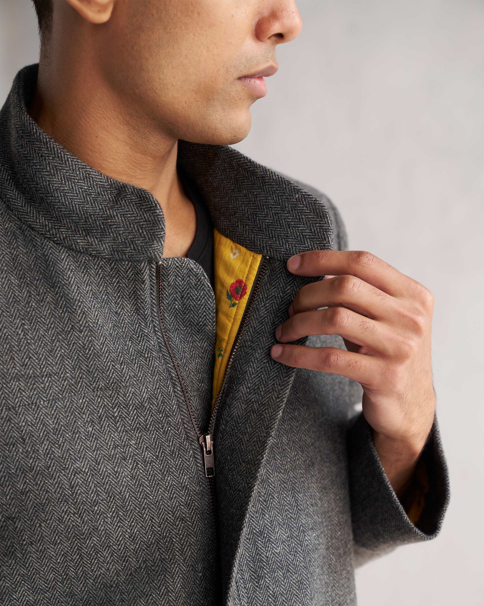 Long Jacket - Grey