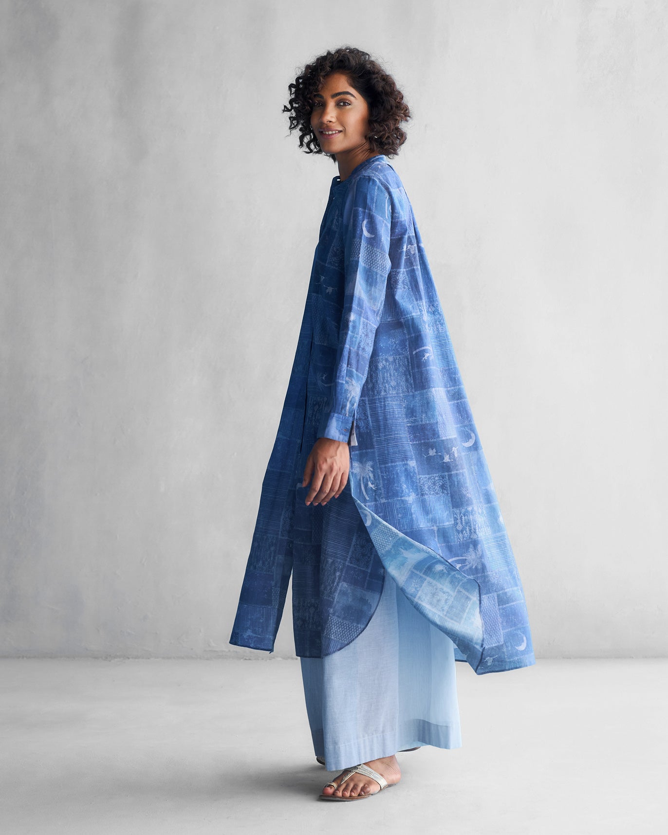 Good Opening Kurta - Navy