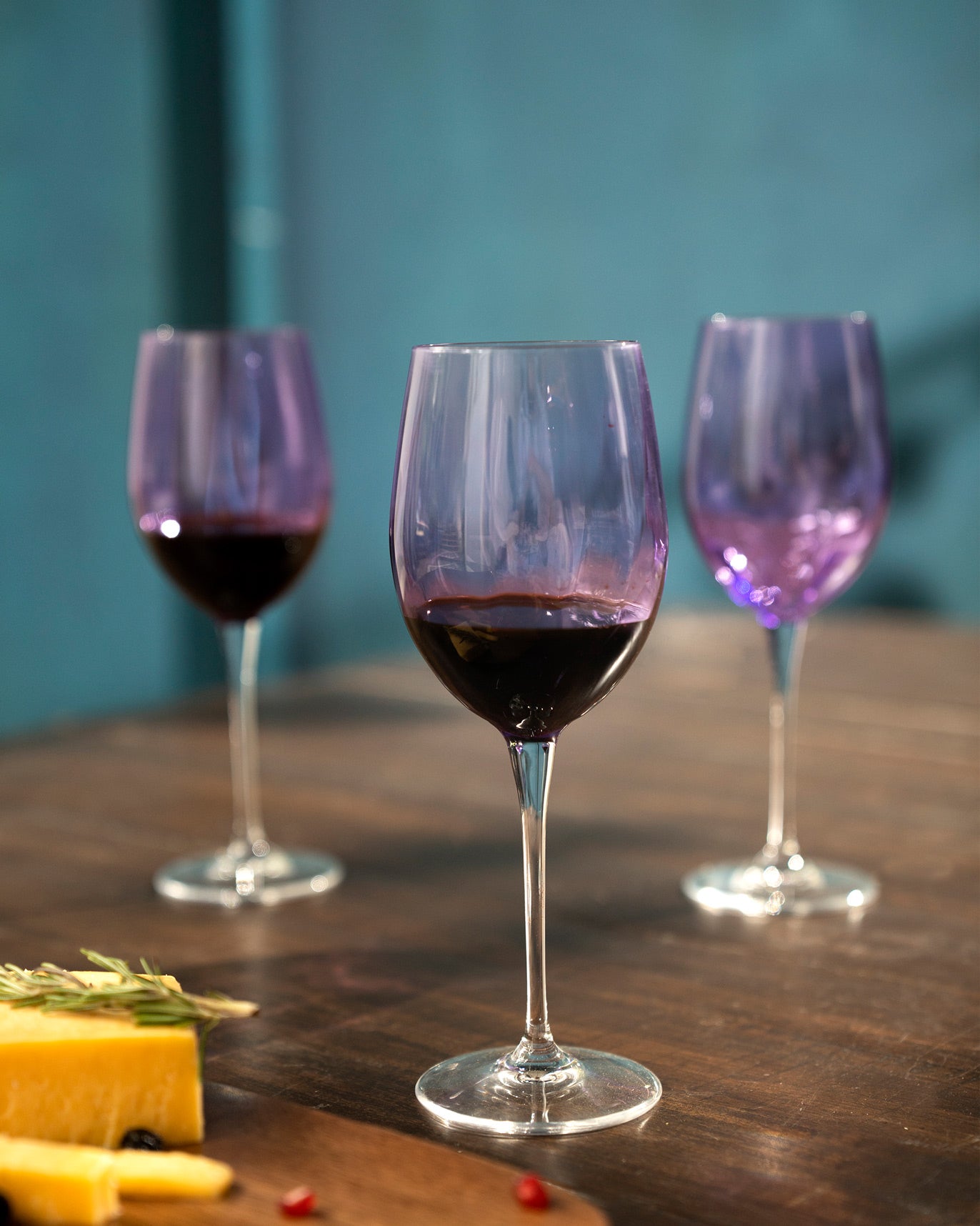 Marina Red Wine Glass (Set of 4) - Purple