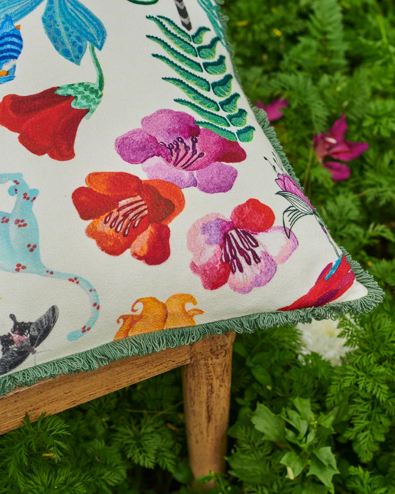 Spring in the Valley Cushion Cover