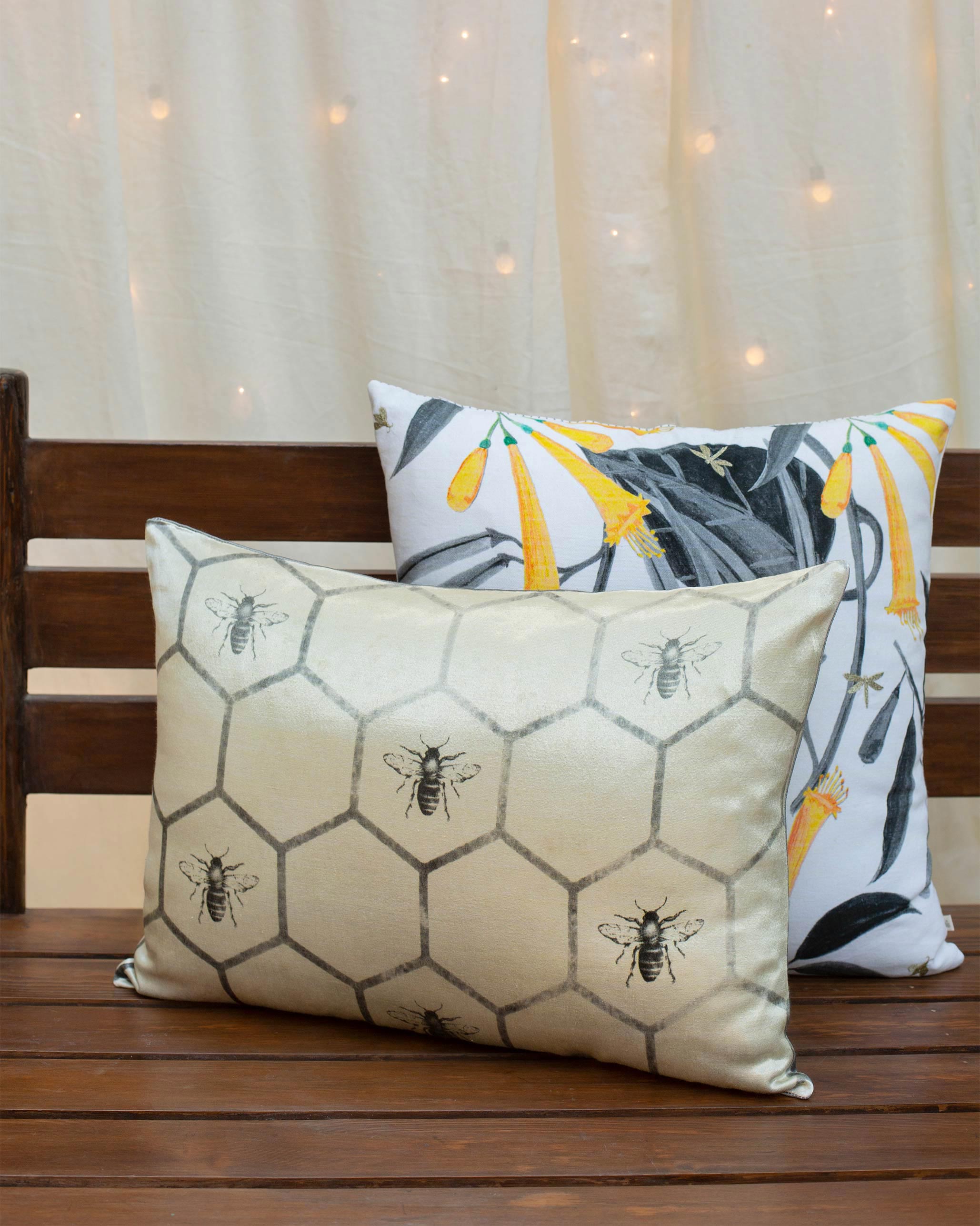 Champaka Twilight Cushion Cover