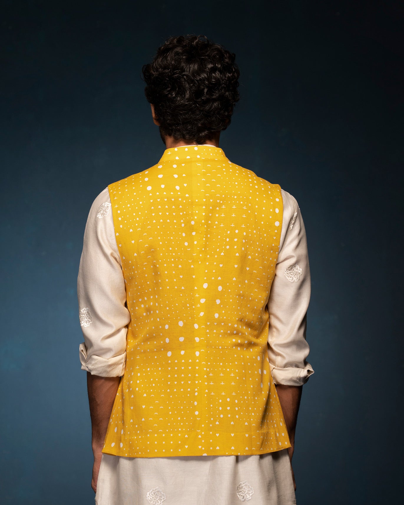 Nehru Jacket - Mustard