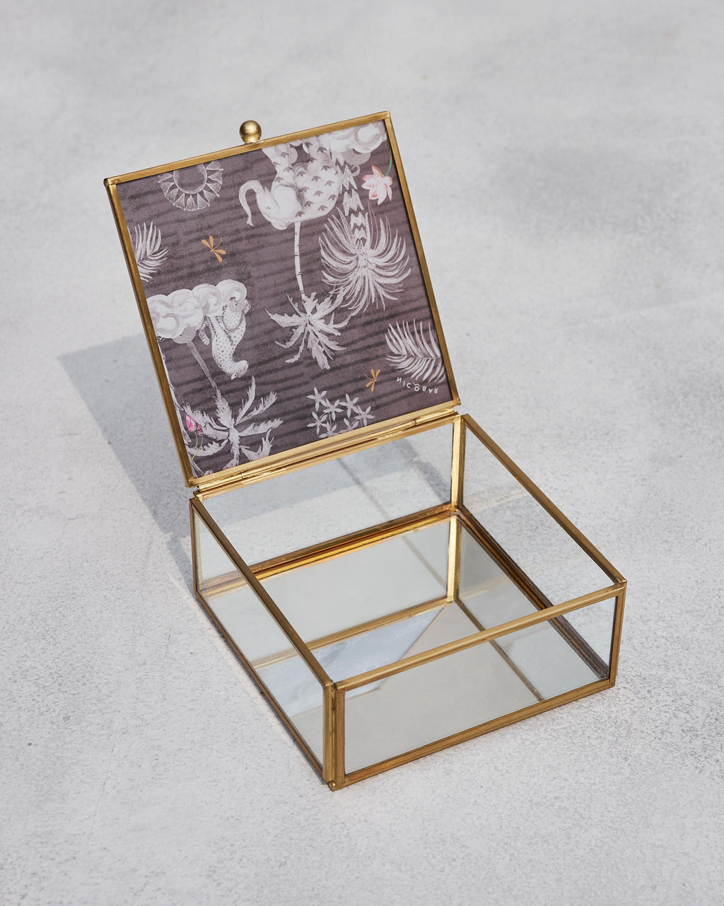 Lamersphere ジュエリーボックス Francfranc｜ミラー ジュエリー