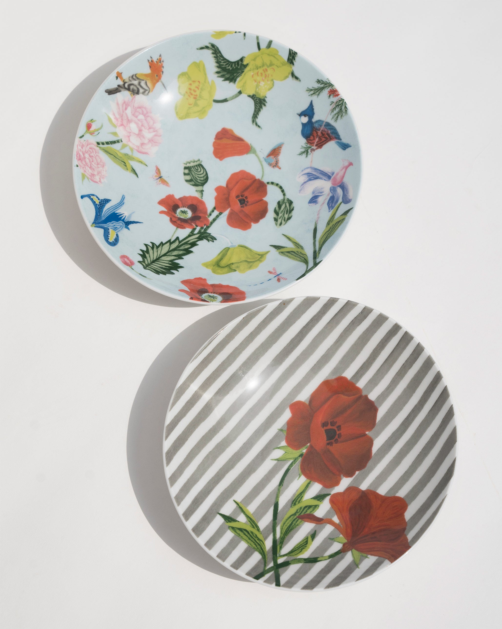 Poppy Shallow Bowl (Set of 2)