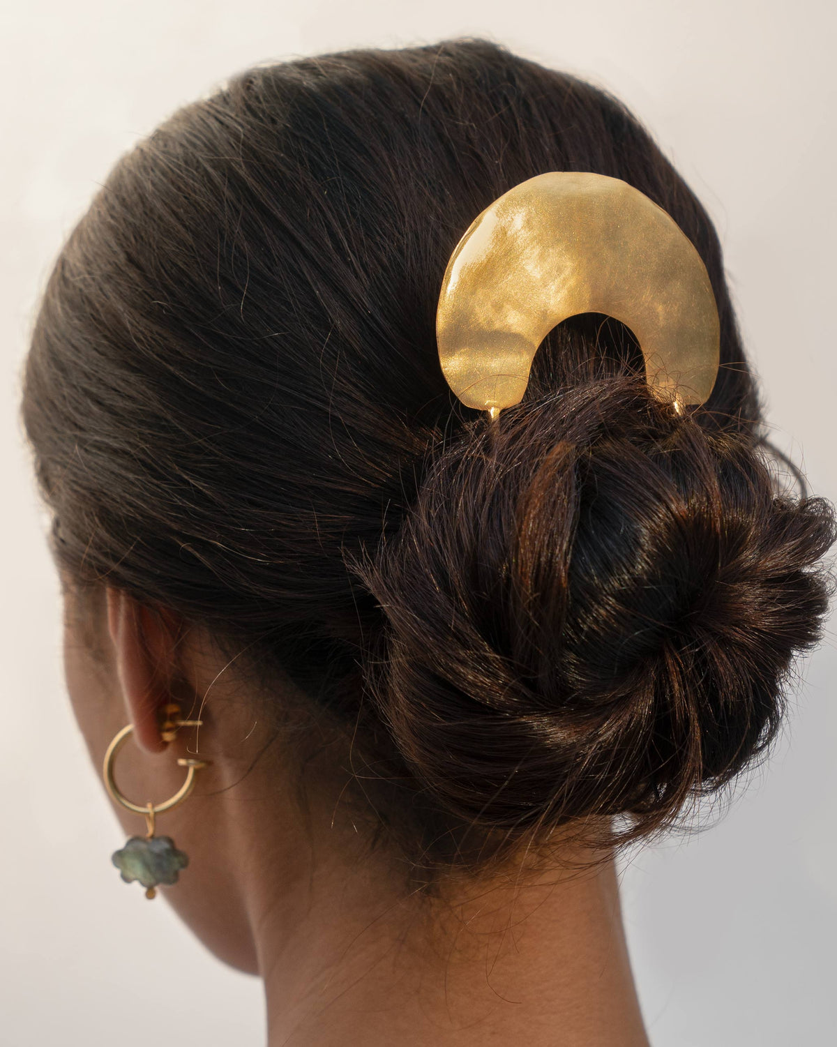 Bud Hair-pin - Gold