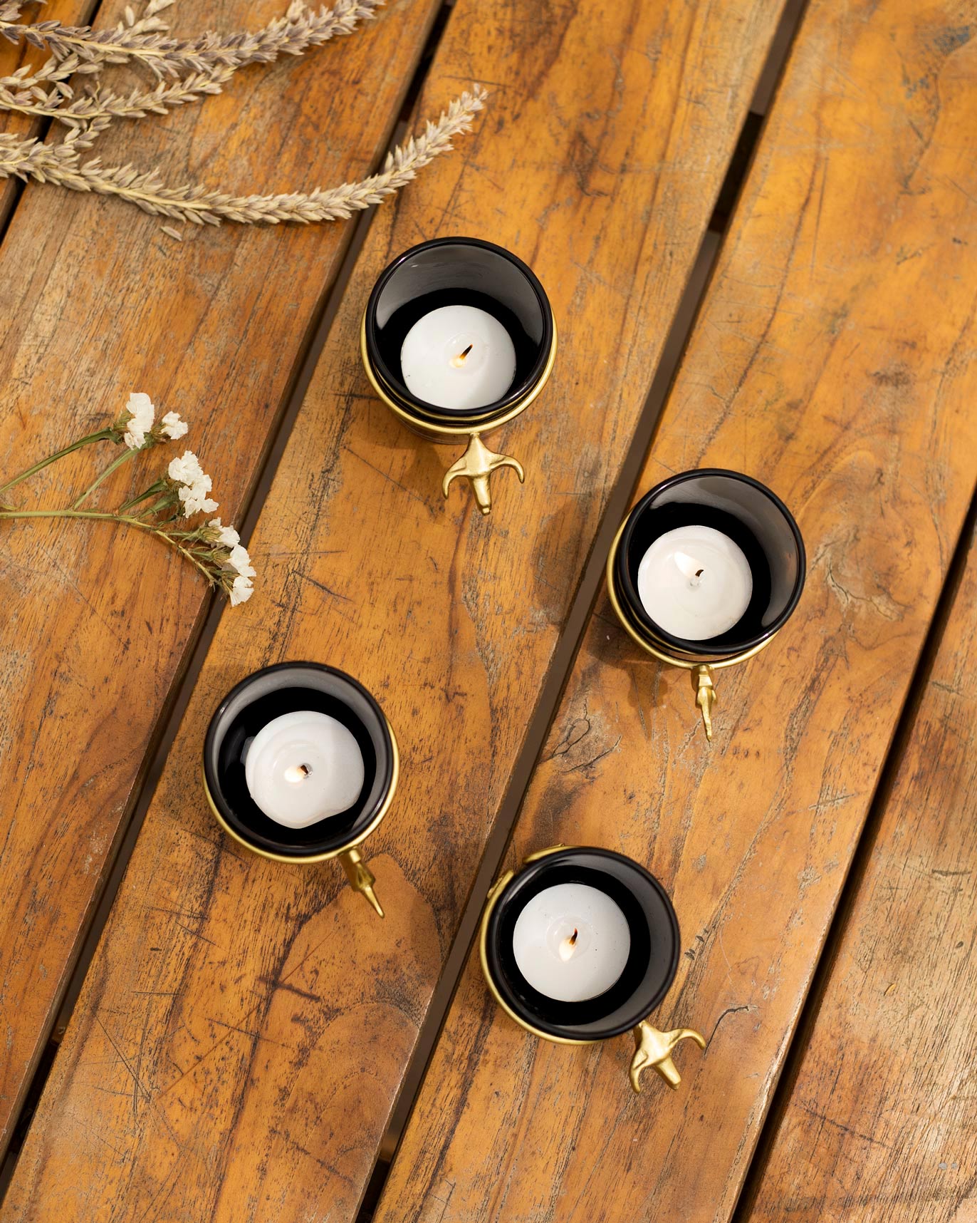Godavari Votives (Set of 4)