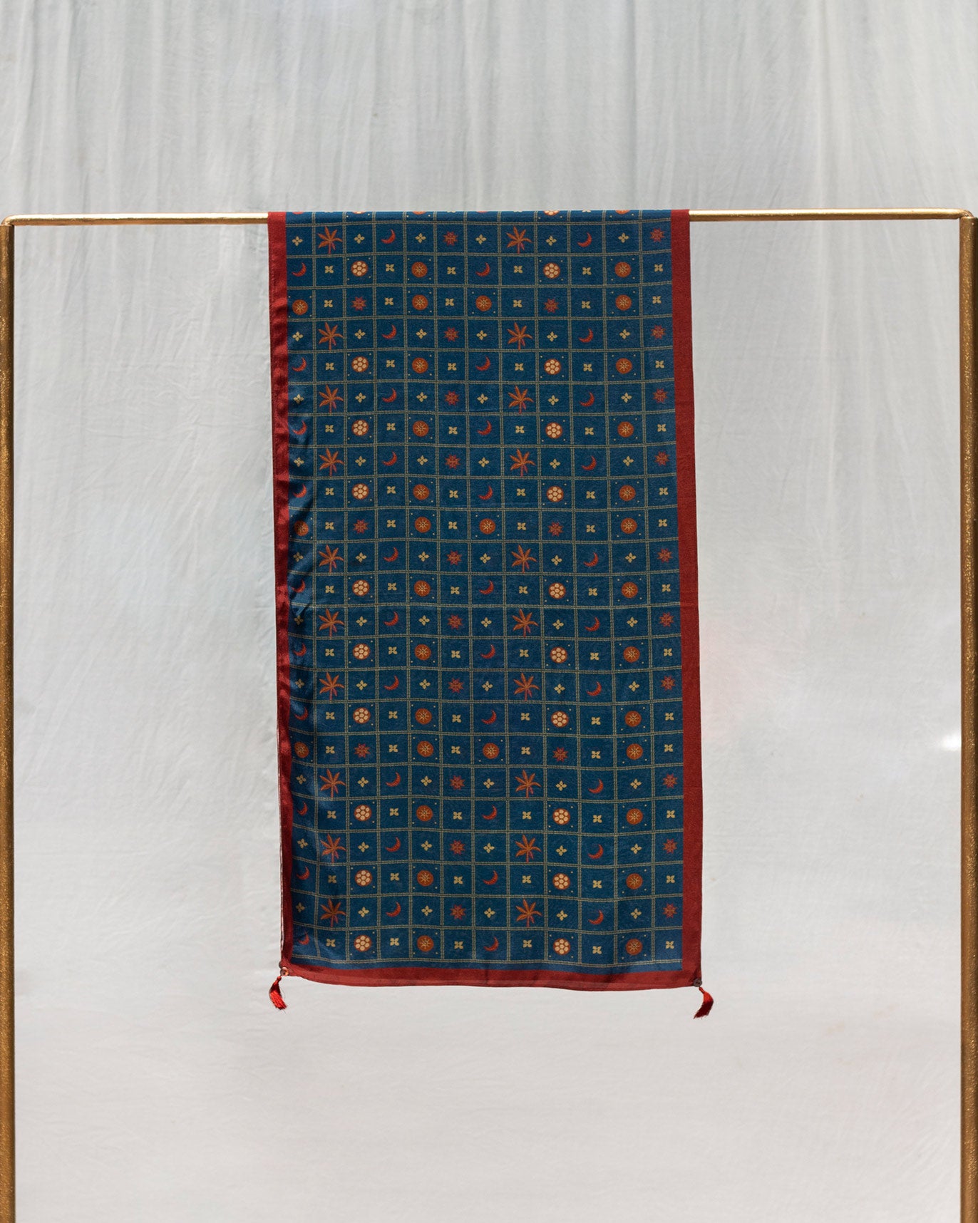 Haryali Maze Scarf - Multi Color