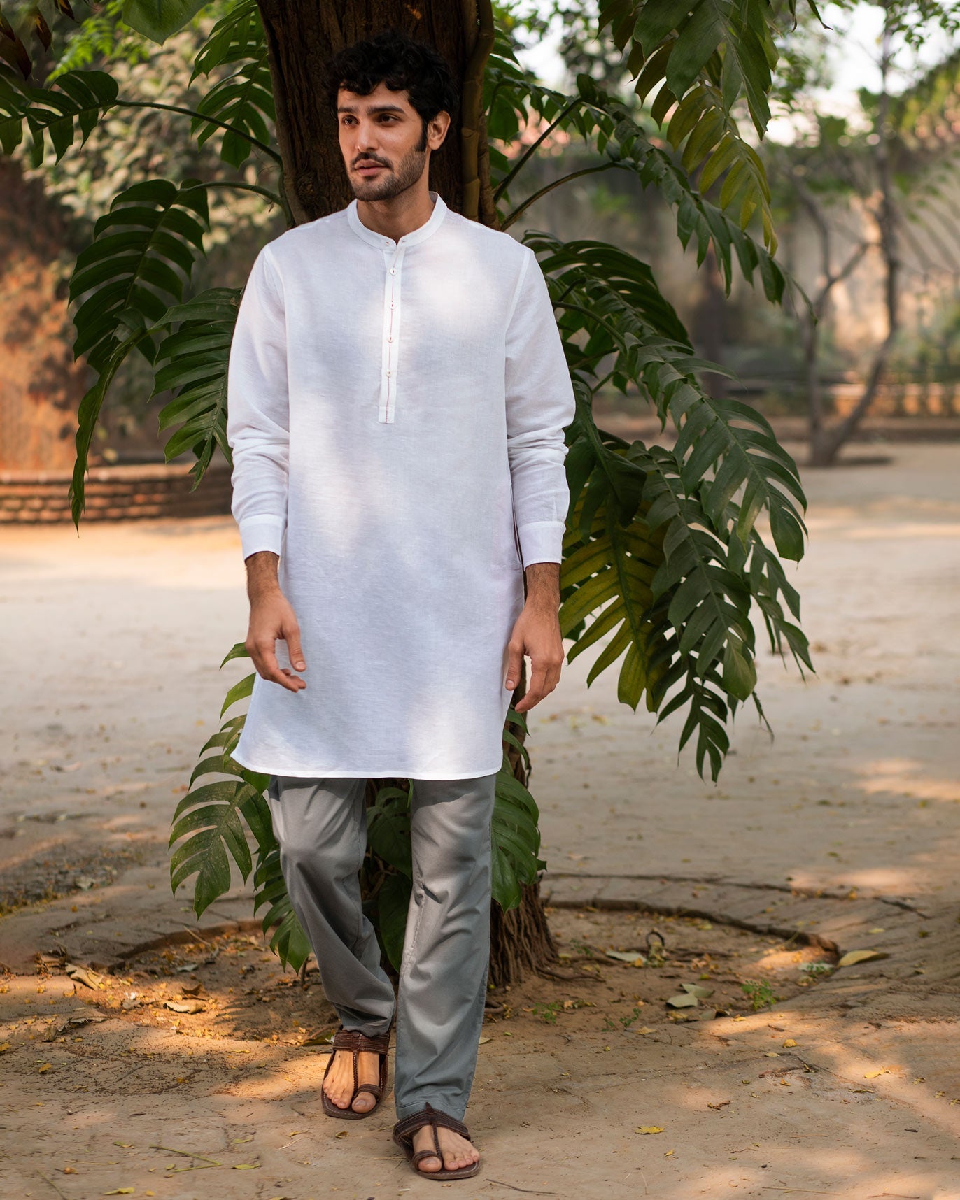 Chandni Chowk Kurta - White