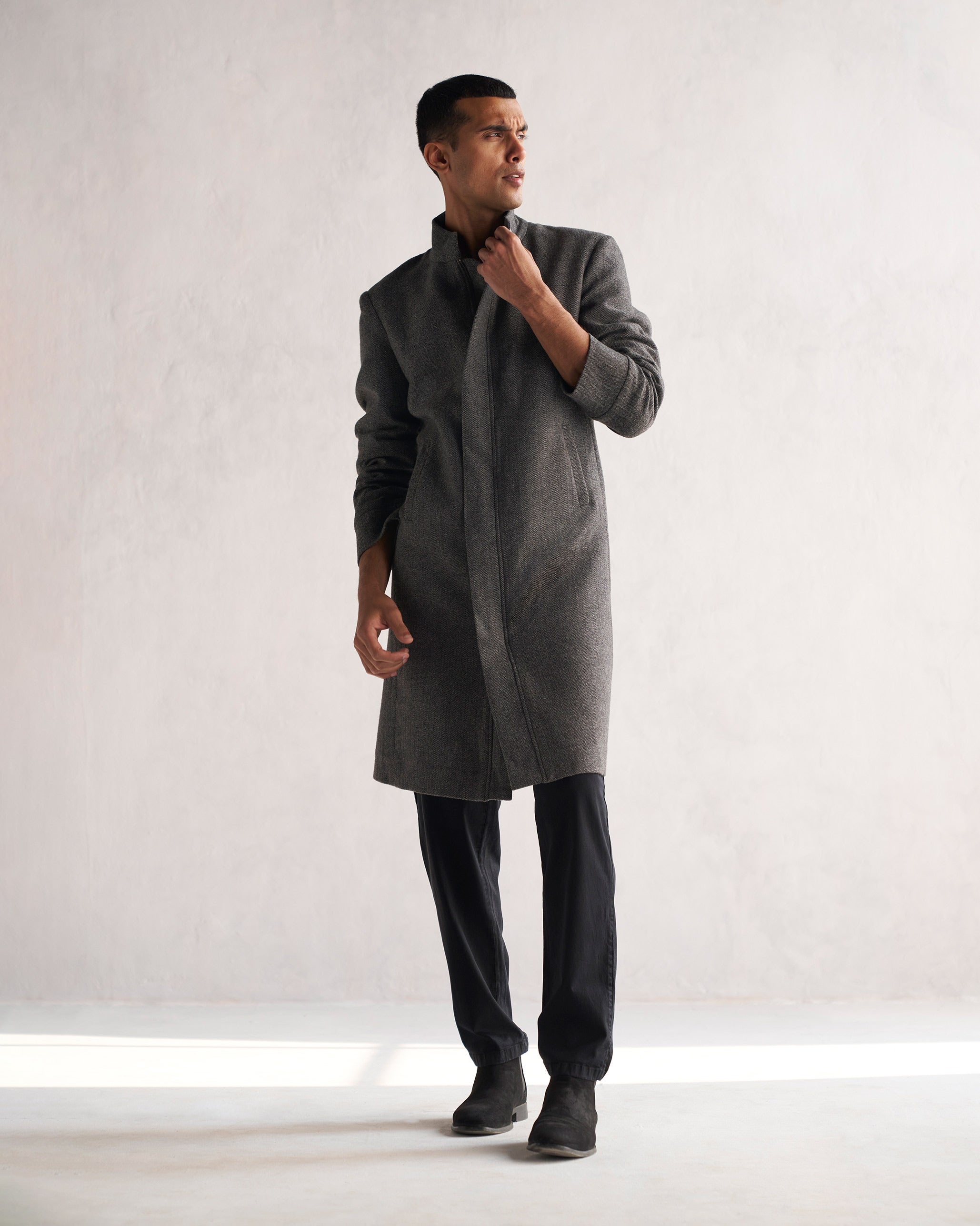 Long Jacket - Grey