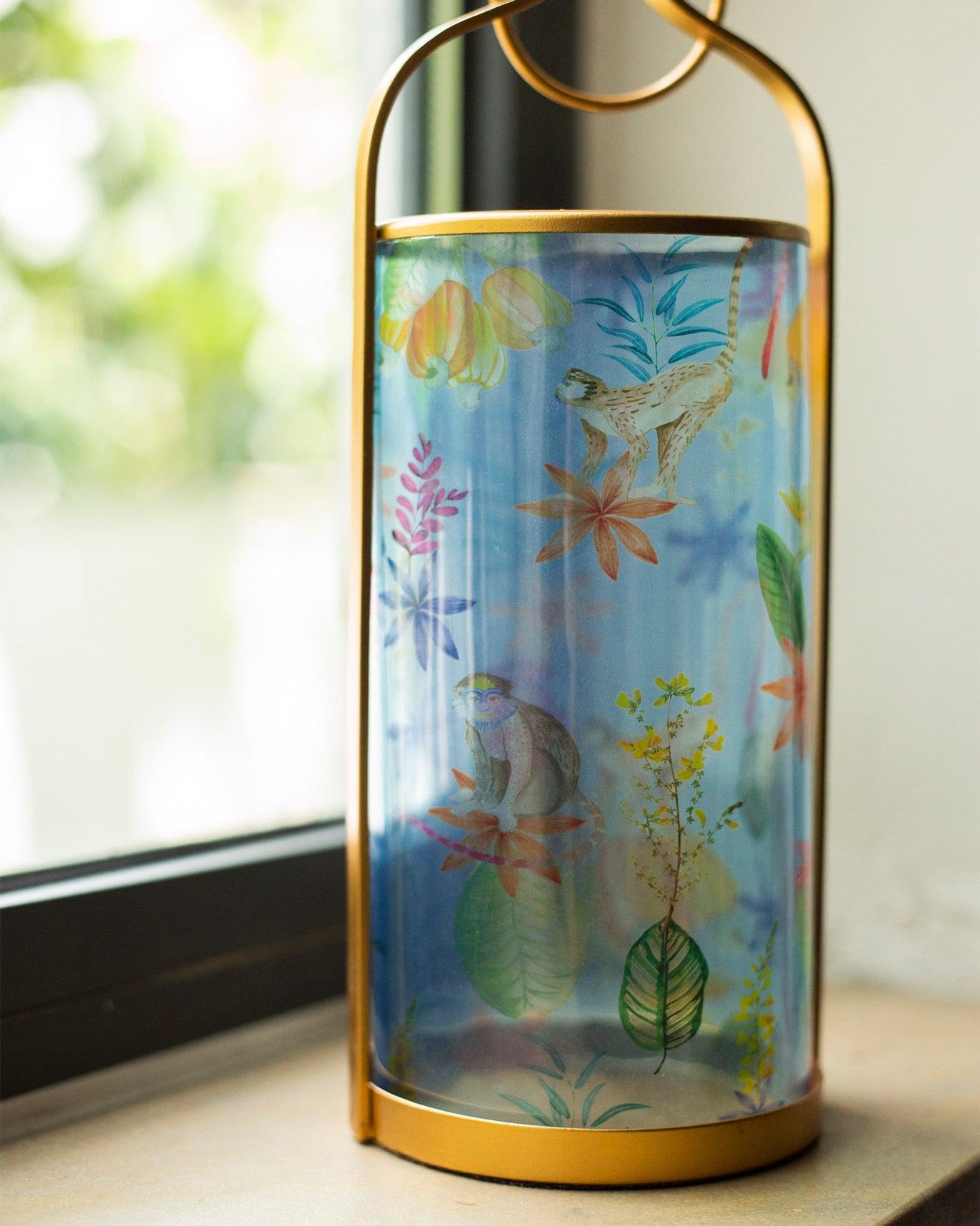 Cashew Print Lantern