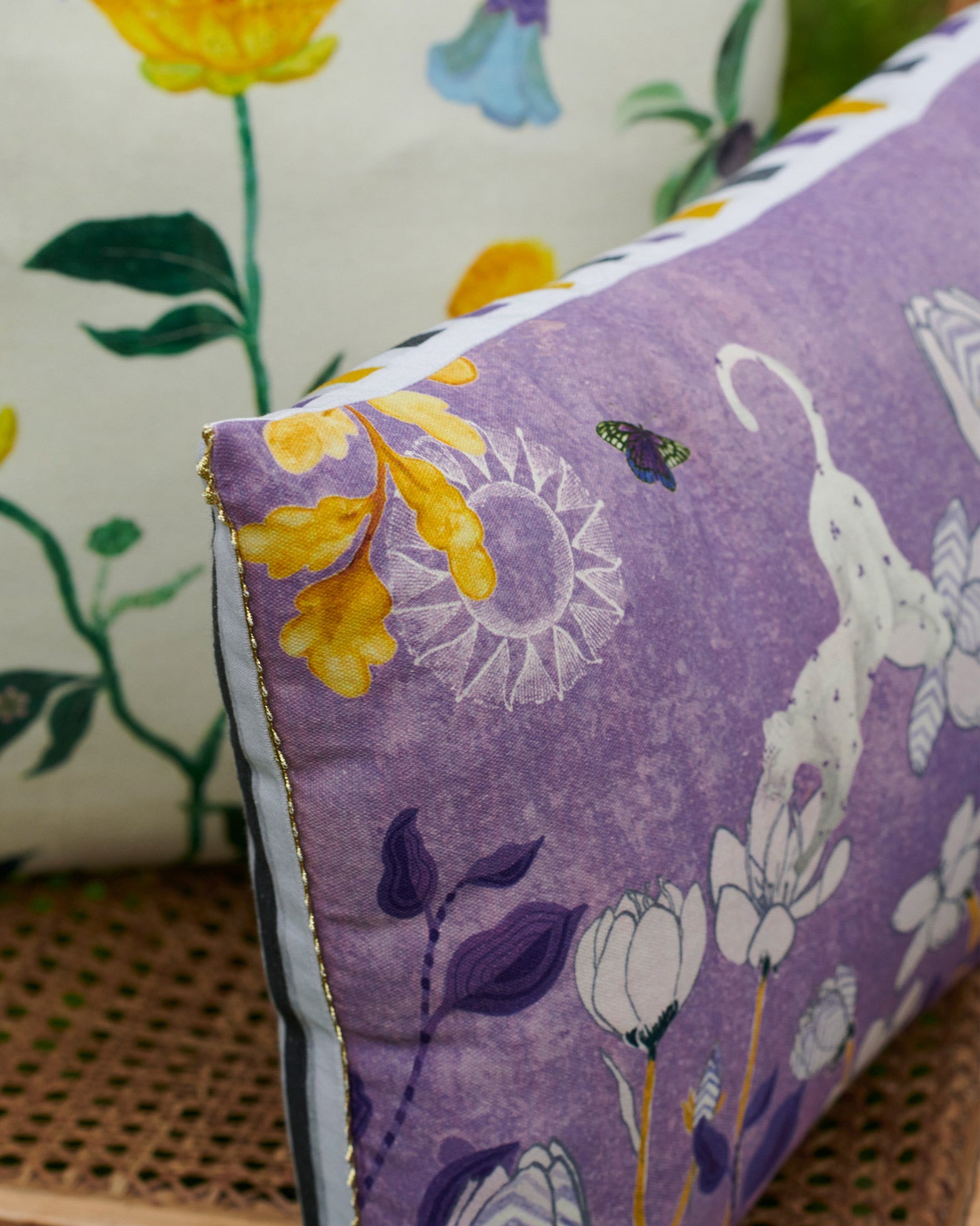 Snow Leopard Cushion Cover