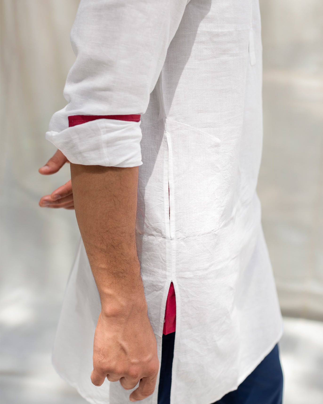 Pondicherry Kurta - White