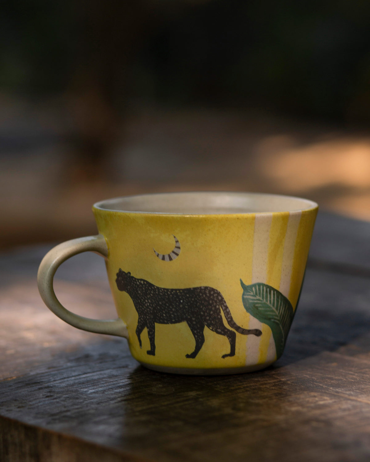 Leopard Soup Mug