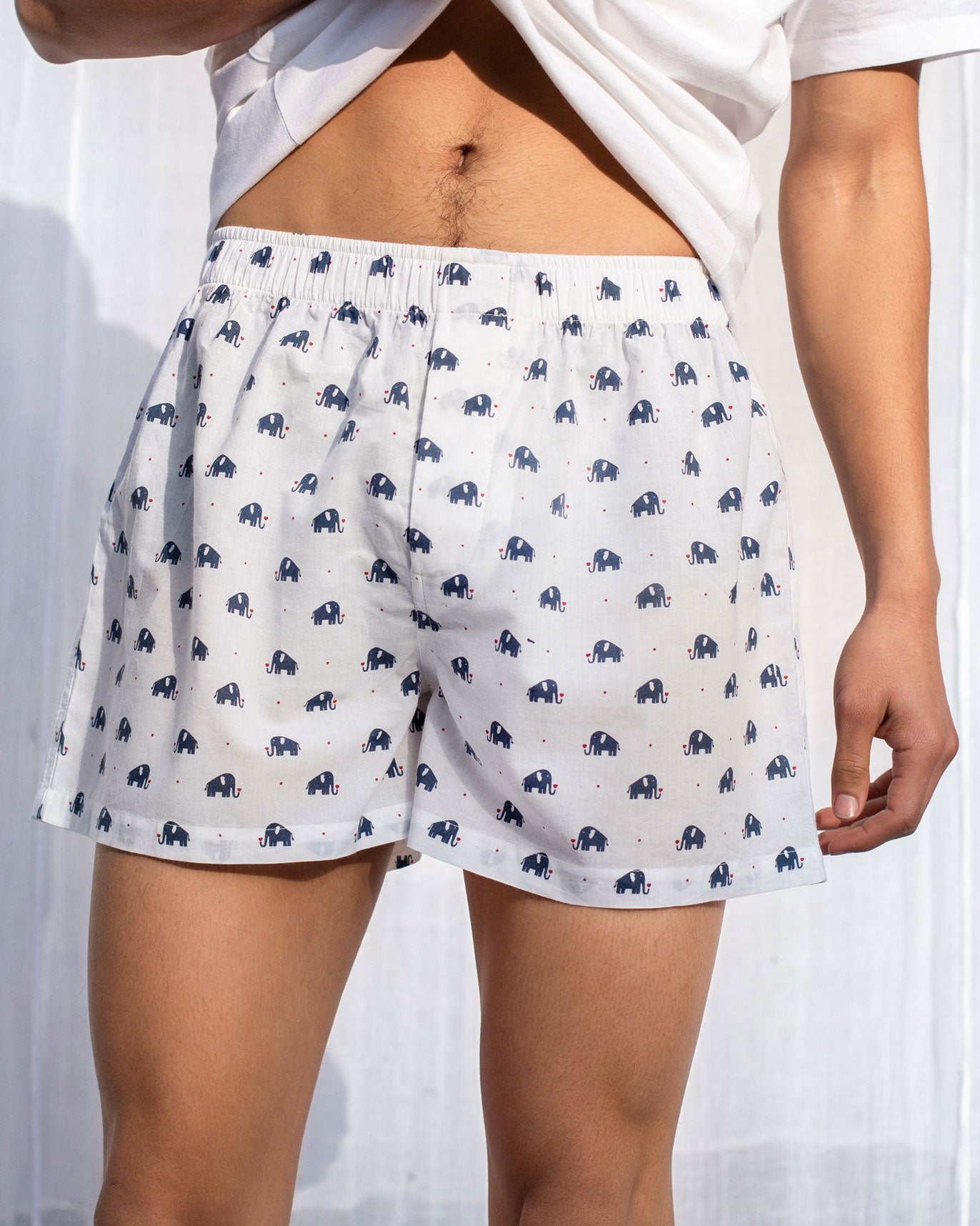 Haathi Boxers (Set of 2) - Navy