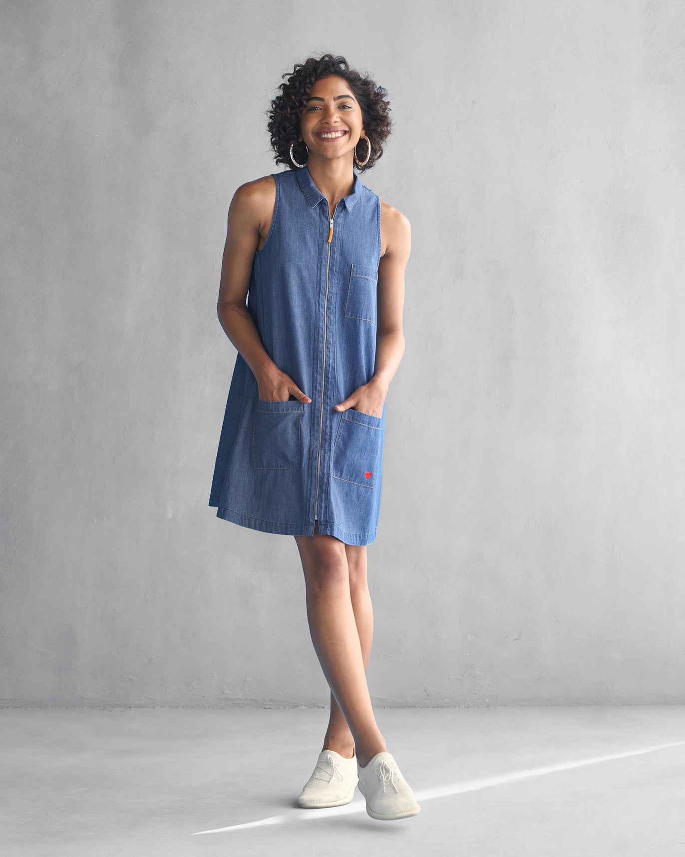 Aung Dress - Blue