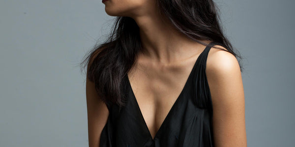 Berries and black silk