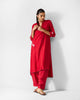 Chaand Kurta - Red