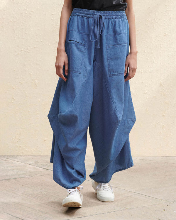 Yoka Trousers - Light Blue