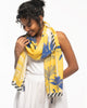 Oasis Scarf - Ochre & Blue