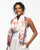 Sankara Scarf - Red & White