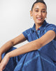 The Raglan Sleeves Shirt Set - Blue