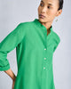 The Basic Long Length Kurta Set - Green