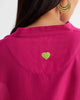 The Dolman Top Set - Fuchsia