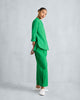 The Mandarin Collar Set - Green