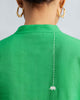The Basic Mid Length Kurta Set - Green
