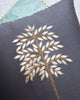 Gota Palm Cushion Cover - Charcoal