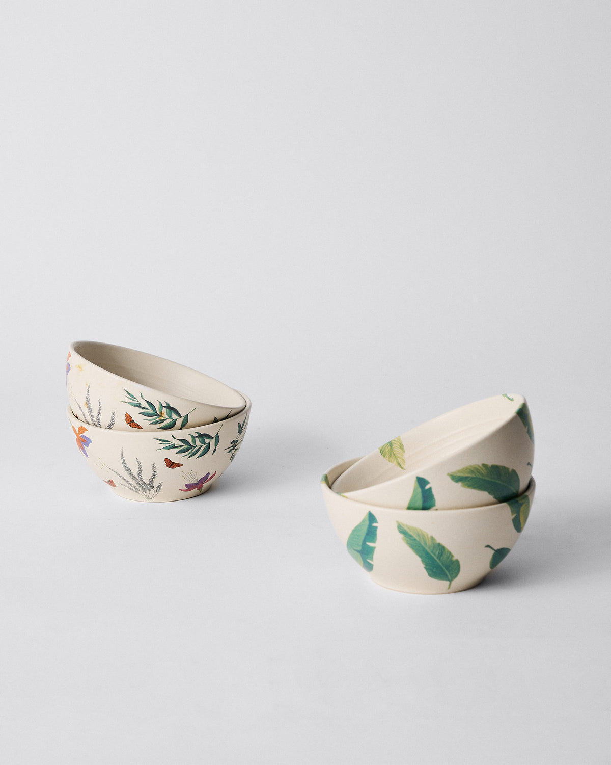 Ceylon Garden Cereal Bowl Set
