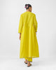 Pintuck Kurta Set - Chartreuse