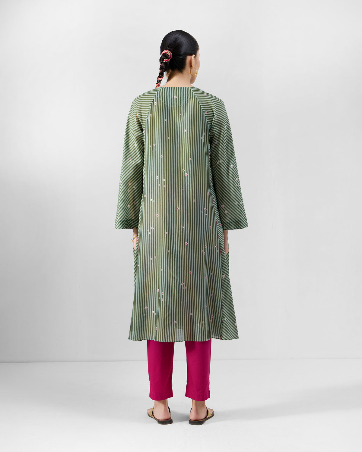 Kutch Kurta - Cotton Silk A-Line Fit