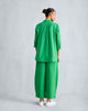 The Mandarin Collar Set - Green